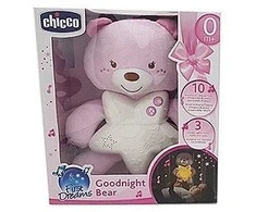 CHICCO meškutis „Saldžių sapnų“, rožinis, 0M+