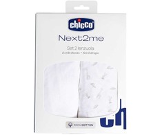 Chicco „Next2Me Forever G/D“ paklodė su guma, medvilninė „Cloud“