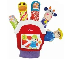 CHICCO 00007651000000 lėlių pirštinė
