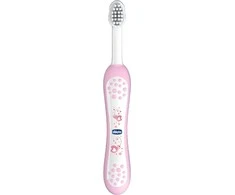 CHICCO Dantų šepetėlis vaikams, rožinis