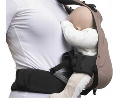 Chicco Nosidło Skin Fit šiltos smėlio spalvos, iki 9kg