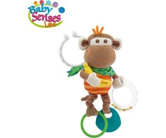 Chicco BABY SENSES barškutis - kramtukas beždžionėlė, 00000907000000