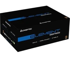 Chieftec ELP-700S maitinimo blokas 700 W 20+4 kontaktų ATX PS/2 Juodas