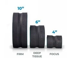 Chirp Wheel Plus 3 pk 4", 6", 10" - komplektas 3 kół do ćwiczeń, stretchingu, rehabilitacji, jogi, pilatesu 4", 6", 10" (3 vnt.)