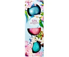 Chlapu Chlap „Spa Moments“ taukmedžio sviesto vonios bombų rinkinys, 80 g