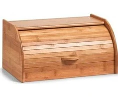Bamboo Bread Box, 40x26x20cm, ZELLER