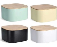 Zeller Bamboo Metalinė duona su bambukiniu dangteliu, 26,5 cm