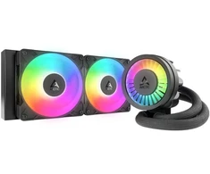ARCTIC Liquid Šaldiklis III PRO 240 A-RGB procesoriaus aušintuvas, juodas