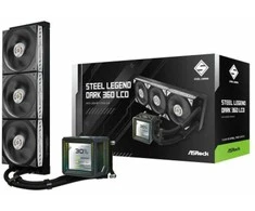 Chłodzenie wodne ASRock Steel Legend Dark 360 LCD