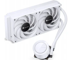 Jonsbo TG-240 AIO aušintuvas, ARGB Ø 240 mm, Baltas