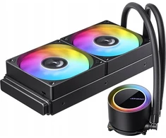 Jonsbo TG-240 AiO Cooler, ARGB – 240mm, juodas