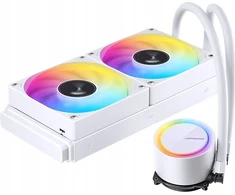Jonsbo TG-240 AIO Cooler, ARGB – 240mm, Baltas