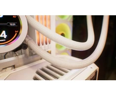 Krux HydroGlance 360 ARGB LCD Baltas