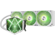TRYX STAGE ARGB 360 AiO Vanduo Cooling, Dual IPS Ekranas – 360mm, Baltas
