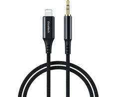 Choetech AUX007 Apšvietimo / mini lizdo 3,5 mm laidas 1 m – juodas