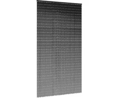 Vabzdžių durų užuolaidos, tamsiai pilkas, 120x220cm, bambukas