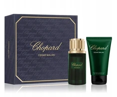 Set Chopard: Cedar Malaki Eau De Parfum Unisex, 80 ml + Cedar Malaki Cleansing &amp; Moisturising Dušo želė For All Skin Types, 150 ml