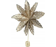 Christmas Decoration Kalėdinė žvaigždė 30 cm auksinė popierinė
