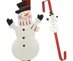 Christmas Decoration Kabliukas uodelei 39 cm su snieguoliu
