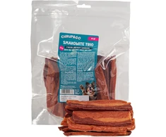 Usorteret Chrup&amp;Go Skanėstas šuniui Smakowite trio su antiena, triušiena ir ėriena (dorosły) 500g