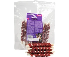 Usorteret Chrup&amp;Go Skanėstas šuniui Twister su ėriena (dorosły) 500g