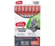 Gyvūnų maistas - ZOLUX Sweeties Tunų ir Krevečių 7x14g