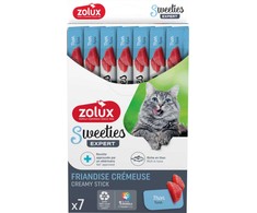 Gyvūnų maistas - ZOLUX Sweeties Tunų Minkšti Kačių Skanėstai 7x14g