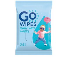 WET WIPES GOWIPES BABY NEWBORN 24PCS