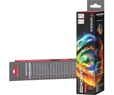 Pelė Genesis Carbon 500 M Fire G2 30x25cm