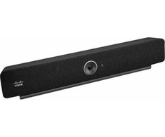 „Cisco Webex Room Bar“ AV signalo perdavimo sistema – vaizdo konferencijų komponentas – sertifikuota „Webex“, sertifikuota „Microsoft Teams“ kambariams – anglies pluošto