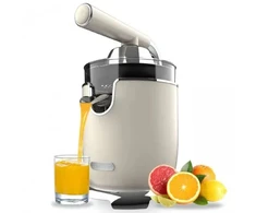Cecotec citrusų sulčiaspaudė Elektrinė citrusų sulčiaspaudė Xqueeze RetroJuice 1000 rusvai gelsvas (Cecotec)