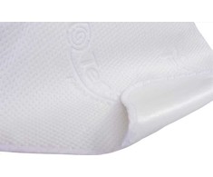 Multitex EWA 927927 Bambukinė antklodė šviesiai mėlyna pynė+dėžutė