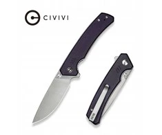 CIVIVI Merit 14C28N purpurinis Micarta peilis