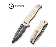 CIVIVI peilis Incindie Damascus G10 Ivory