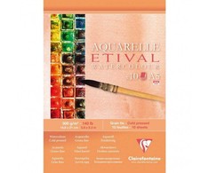 Clairefontaine 96301C, Meninio popieriaus bloknotas, 300g/m², 10 lapų