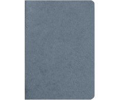 Clairefontaine Clairefontaine ''Age Bag'' Grå Notesbog A5, 96 sider/48 ark, 90gram hvidt papir, ulinieret, karton omslag