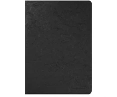 Clairefontaine Age Bag Juodas notes A5 96 stron/48 ark 90gram balta papier niebieskowany okładka kartonowa