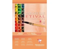 Clairefontaine – Etival matinis akvarelės popieriaus bloknotas A4 – (102536)