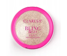 Claresa Bling &amp; Go Bouncy Highlighter Akmeninis veido skaistalas 02 Cosmic Gold 8,5 g (2095556)