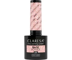 Activeshop Hibridinė gelinio lakavimo bazė Claresa Power Base, 09 rožinis, 5 g