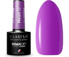 Activeshop Ilgalaikis hibridinis nagų lakas Claresa neon 12, 5g.