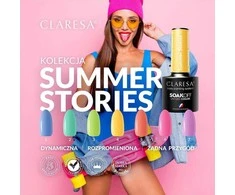 Activeshop Nagų lakas Claresa Soak Off Summer Stories, Nr.4 geltona, 5 g