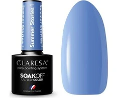 Activeshop Nagų lakas Claresa Soak Off Summer Stories, Nr.1 mėlynas, 5 g