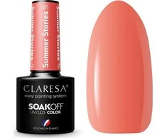 Activeshop Nagų lakas Claresa Soak Off Summer Stories, Nr.5 raudona, 5 g