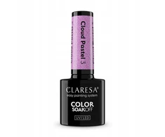Claresa Spalvotas, išsisklaidantis UV/LED hibridinis lakas „Cloud Pastel“, 3, 5g