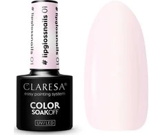 Claresa Color Soak Off UV/LED Lipglossnails Lipglossnails 01, 5 g