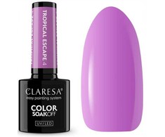 Claresa Color Soak Off UV/LED hibridinis lakas „Tropical Escape“ 4,5 g