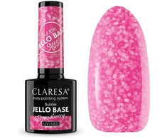 Claresa Bubble Jello Base hibridinis pagrindas braškių spalvos 5g