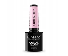 Claresa Spalvotas, išsisausinantis UV/LED lakas „Ciao Pastel! Hybrid Varnish“ 8, 5 g