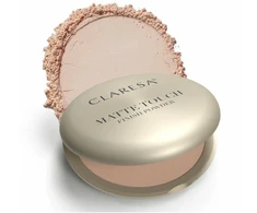 Claresa Puder Matte Touch Finish Powder matuojantys presuoti pudrai 01 10g